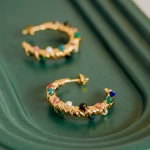 Créoles Amira - Multi-pierres - Grandes