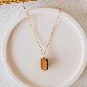 Collier Tina - Oeil de Tigre