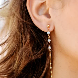 Boucles Esmée - Perles d’eau douce