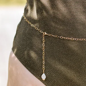 Chaine de taille Andréa - Perle d’eau douce