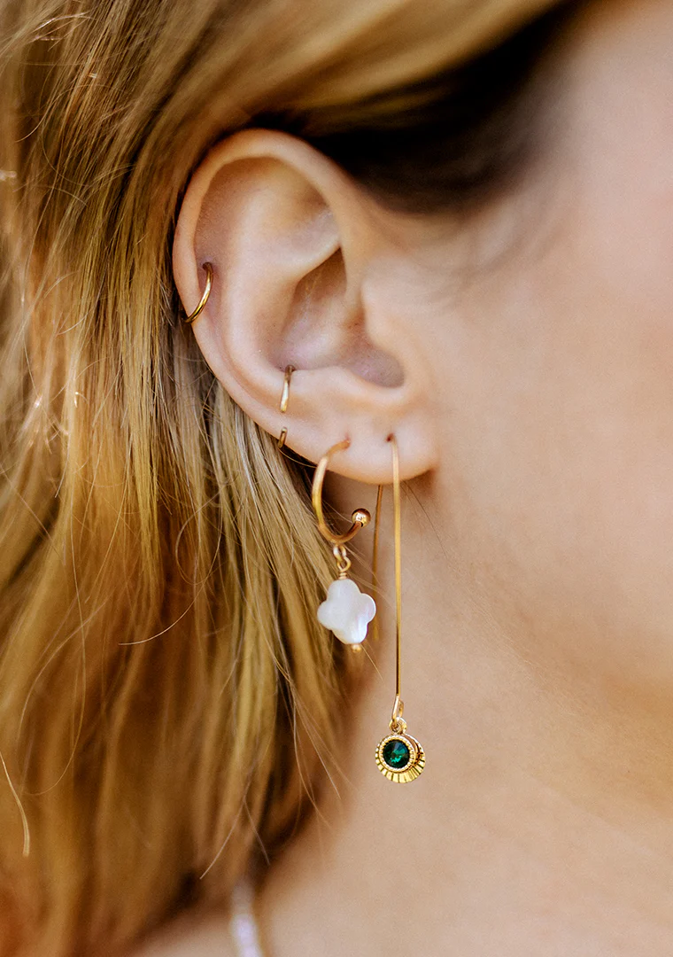 Boucles Zélie - Vert – Image 2