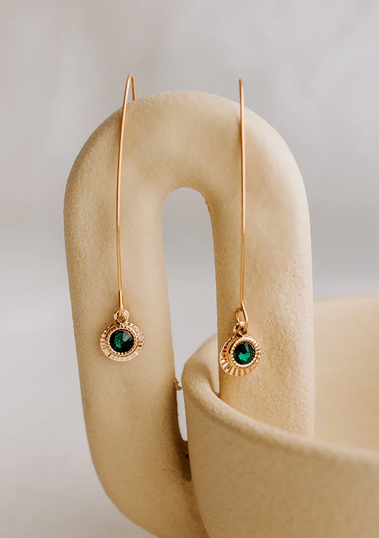 Boucles Zélie - Vert – Image 3