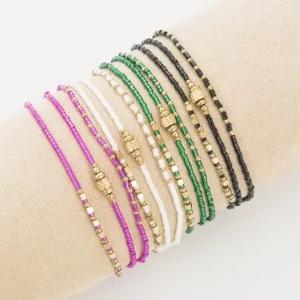 Bracelet trois tours BOHEMIAN