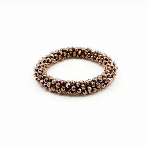 Bracelet chouchou FANNY – Marron