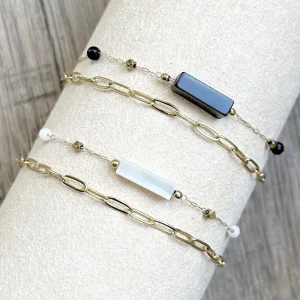 Bracelet double rang SANA