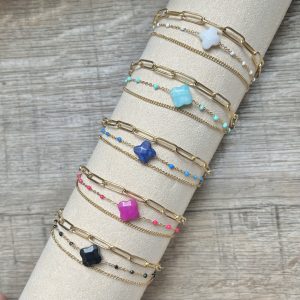 Bracelet triple chaine MARGOT