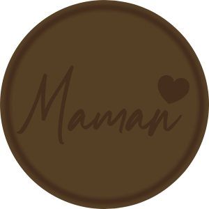 Tampon en métal Maman