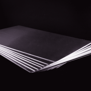 Plaque aluminium sans rebord