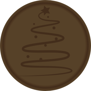 Tampon en métal Sapin de Noël