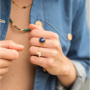 Bague Rosie - Lapis-Lazuli
