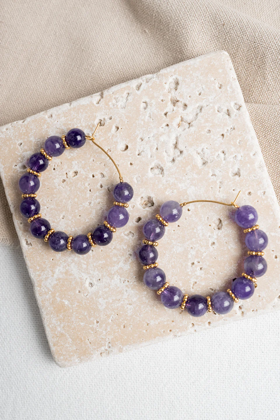 Créoles Osiris - Améthyste