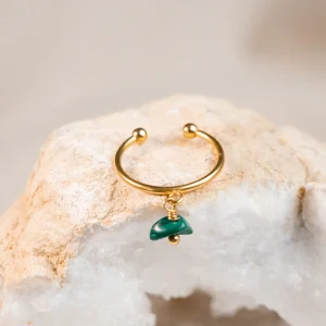 Bague Emy - Malachite