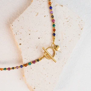 Collier Indira - Multi-pierres vives