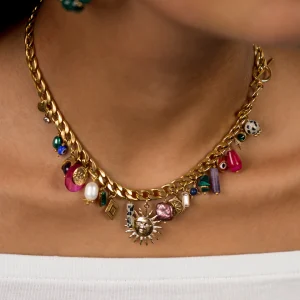 Collier Horia - Multi-pierres