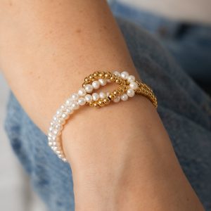 Bracelet Bianca - Perles d'eau douce