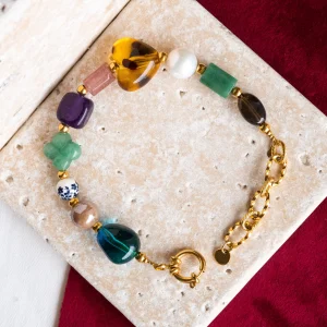 Bracelet Ysia - Multi-pierres