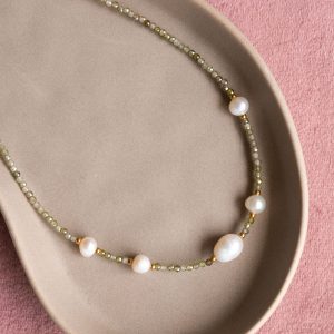 Ras de cou Cassian - Zircon vert