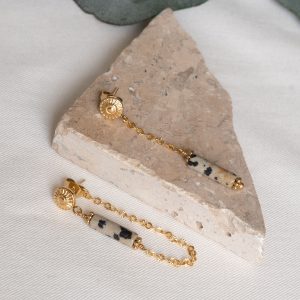 Boucles Althéa - Jaspe dalmatien