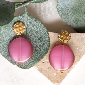 Boucles Mariam - Rose