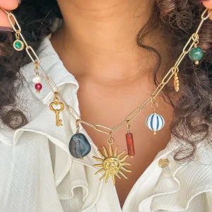 Collier Boho - Multi-pierres