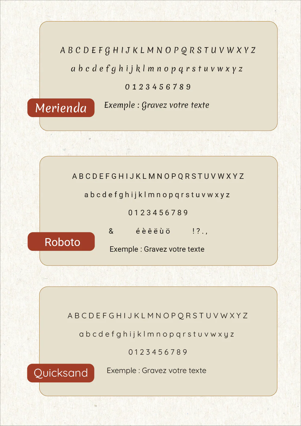 Médaille à graver Clothilde - Plaqué or - 20mm – Image 5