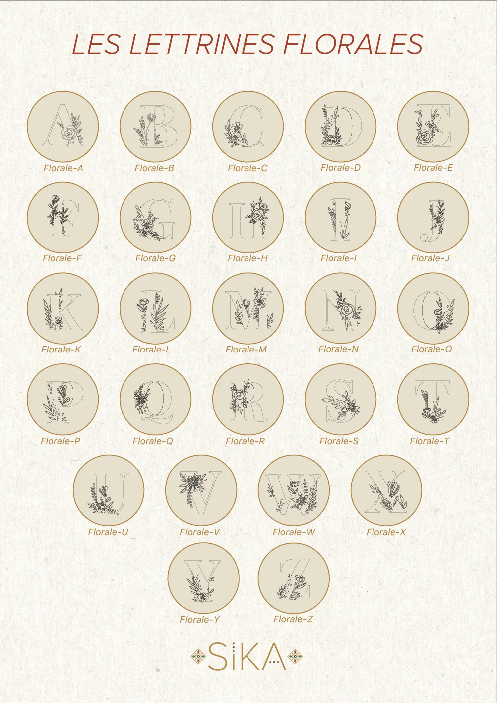 Médaille à graver Elizabeth - Plaqué or - 15mm – Image 8