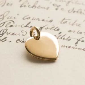 Médaille à graver Clothilde - Plaqué or - 20mm