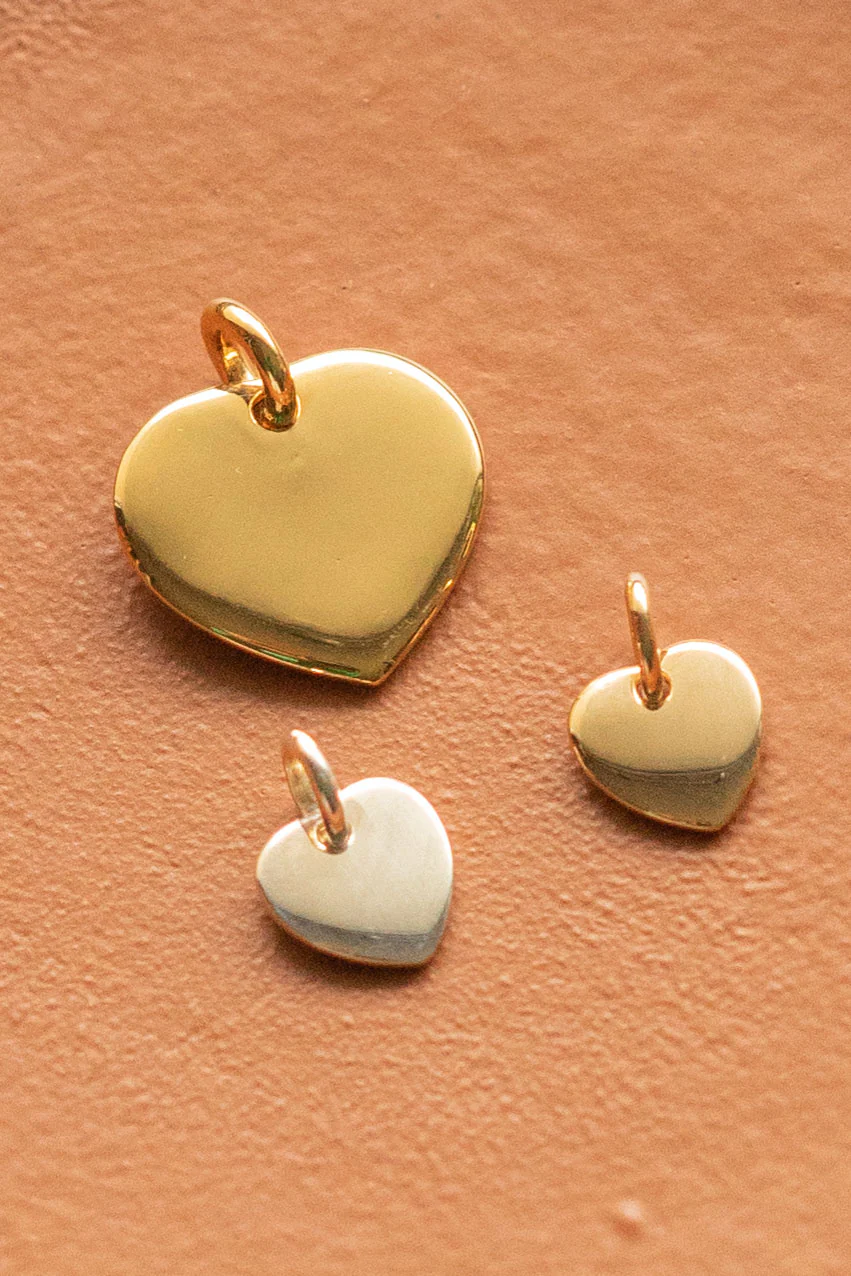 Médaille à graver Clothilde - Plaqué or - 20mm – Image 2