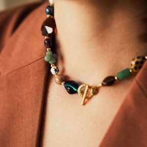 Collier Ysia - Multi-pierres