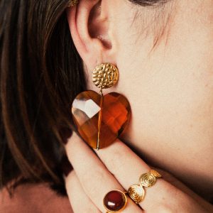 Boucles Brune - Caramel