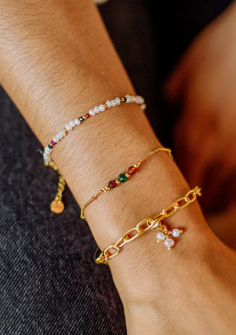 Bracelet Leïla - Multi-pierres – Image 2