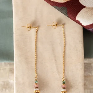 Boucles Amina - Multi-pierres