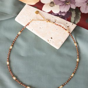 Collier Thiziri - Grenats & Perles d’eau douce