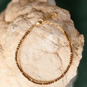 Bracelet Alya - Hématites bronze