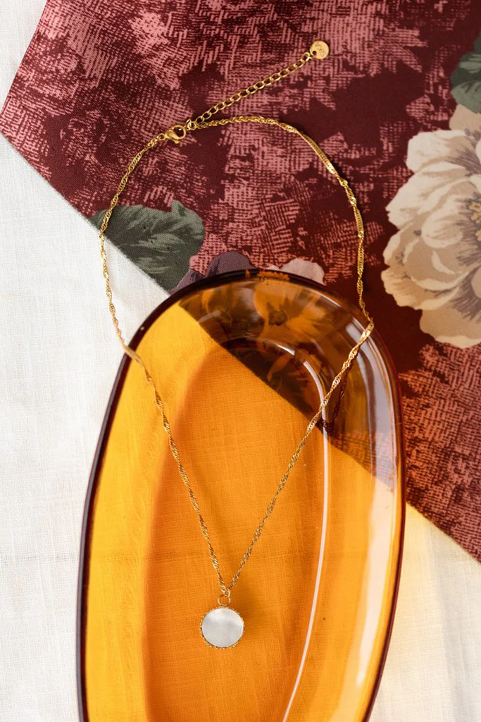 Collier Marjolaine - Nacre – Image 3