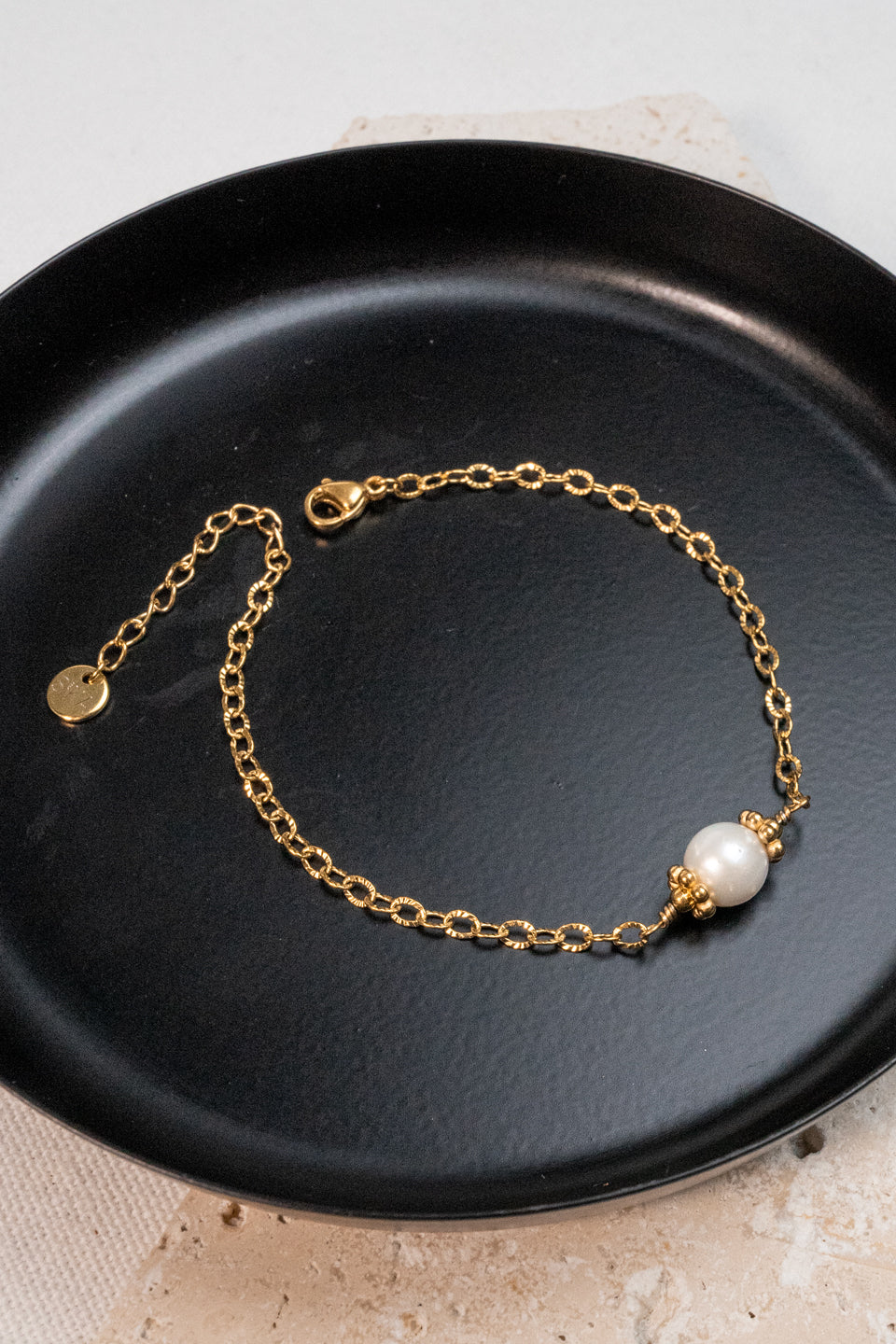 Bracelet Osiris - Perle d’eau douce blanche – Image 3