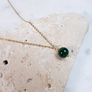 Collier Tina - Malachite