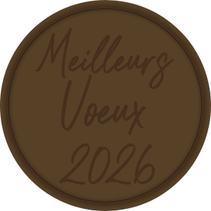 Tampon en métal Meilleurs Voeux 2026